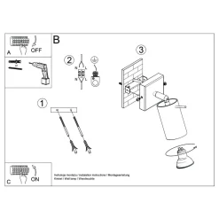 Kinkiet RING beżowy (SL.1494) - Sollux Lighting