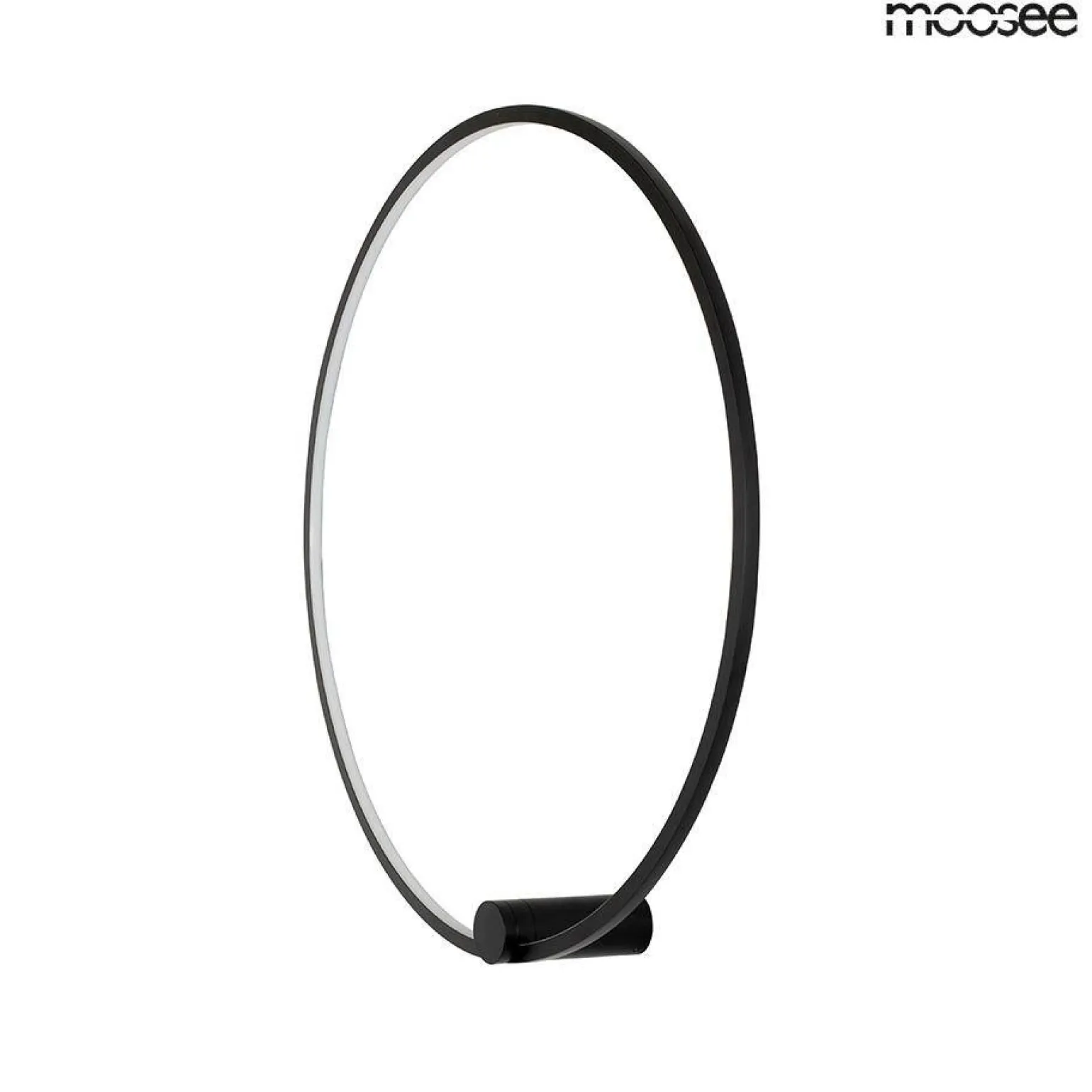 Kinkiet ring HOOP 60 czarna (MSE1501100398) - Moosee
