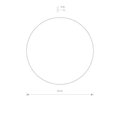 Kinkiet RING LED M (10350) - Nowodvorski
