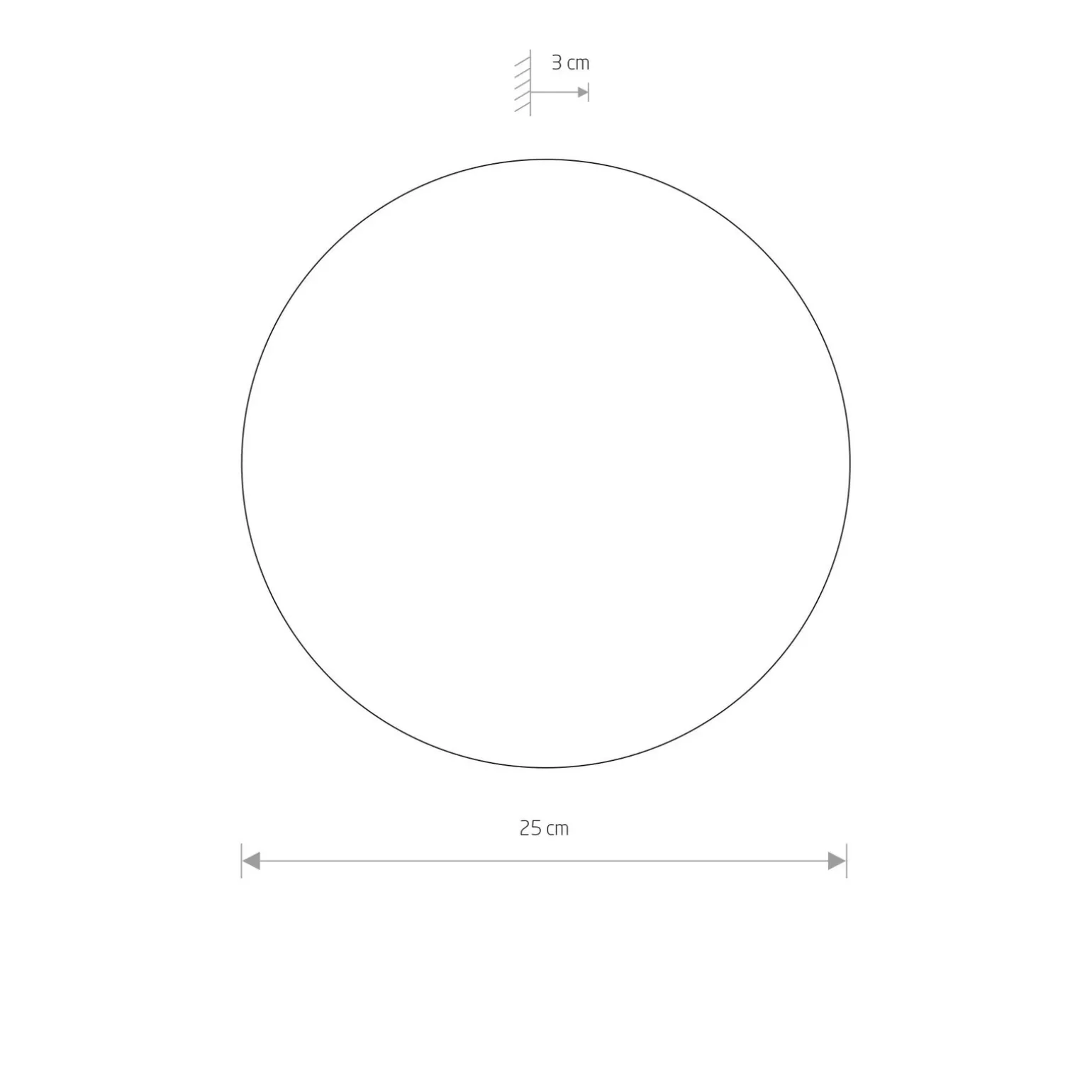 Kinkiet RING LED M (10347) - Nowodvorski