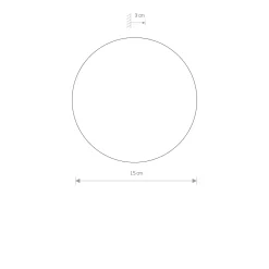 Kinkiet RING LED S (10316) - Nowodvorski