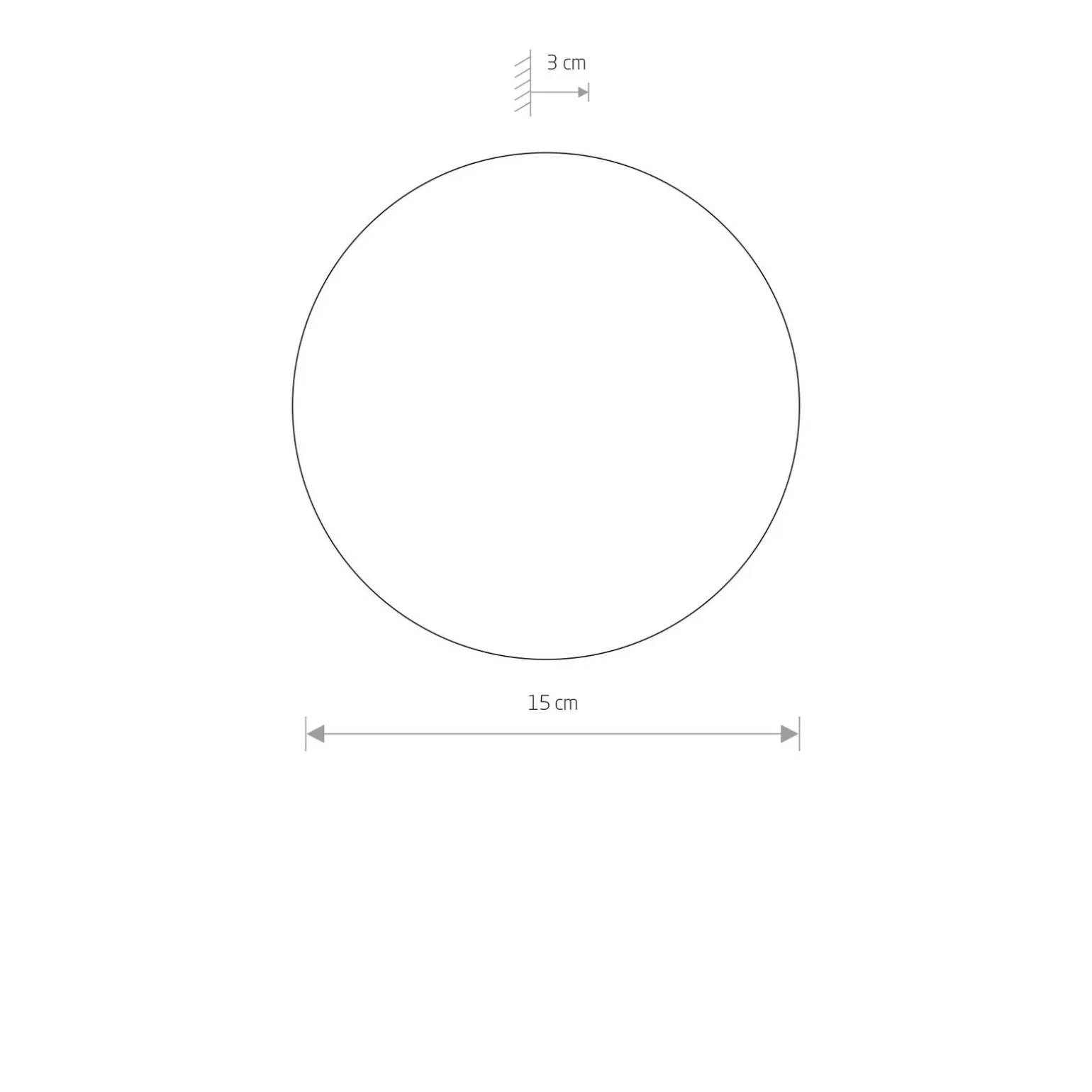 Kinkiet RING LED S (10316) - Nowodvorski