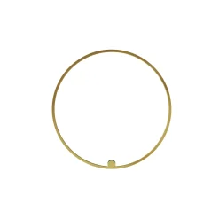 Kinkiet Ringa L 1xLED złoty (WL0116-L-GD) - Yaskr