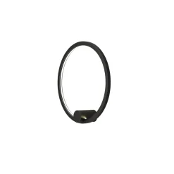 Kinkiet Ringa S 1xLED czarny (WL0116-S-BK) - Yaskr