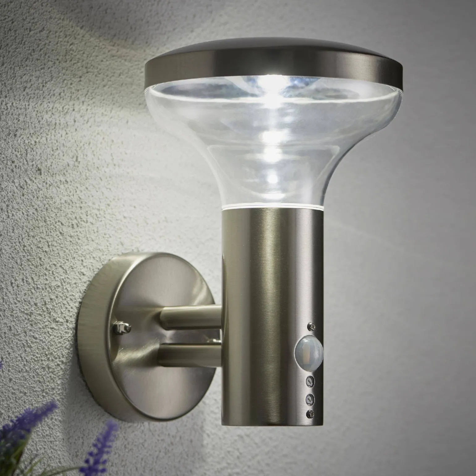 Kinkiet Roko PIR 1lt wall IP44 4.6W (67702) - Saxby