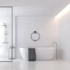 Kinkiet Saturno 50 cm Black 25W LED (ML8858) - Milagro