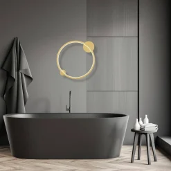 Kinkiet Saturno 50 cm Gold 25W LED (ML8859) - Milagro