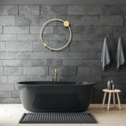 Kinkiet Saturno 80 cm Gold 46W LED (ML8861) - Milagro