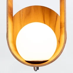 Kinkiet Sfera (QN-SFERA-WB-L-TEAK) - Quintiesse