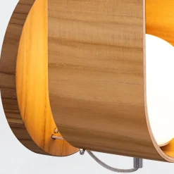 Kinkiet Sfera (QN-SFERA-WB-L-TEAK) - Quintiesse