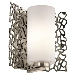 Kinkiet Silver Coral (KL-SILVER-CORAL1) - Elstead Lighting