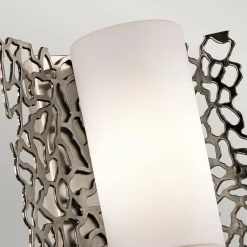 Kinkiet Silver Coral (KL-SILVER-CORAL1) - Elstead Lighting