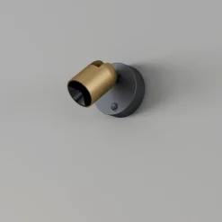 Kinkiet Slide 1xLED szczotkowany mosiądz (WL0108-BS) - Yaskr