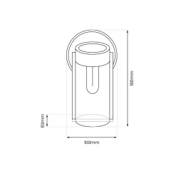 Kinkiet Solarny Vivi 3000K (EKO0725) - Eko-Light