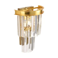 Kinkiet SPLENDORE złoty 20 cm (DN915-W) - Step into Design