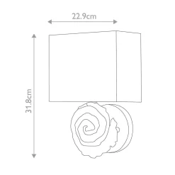 Kinkiet Swirl (FB-SWIRL-1L-G) - Elstead Lighting