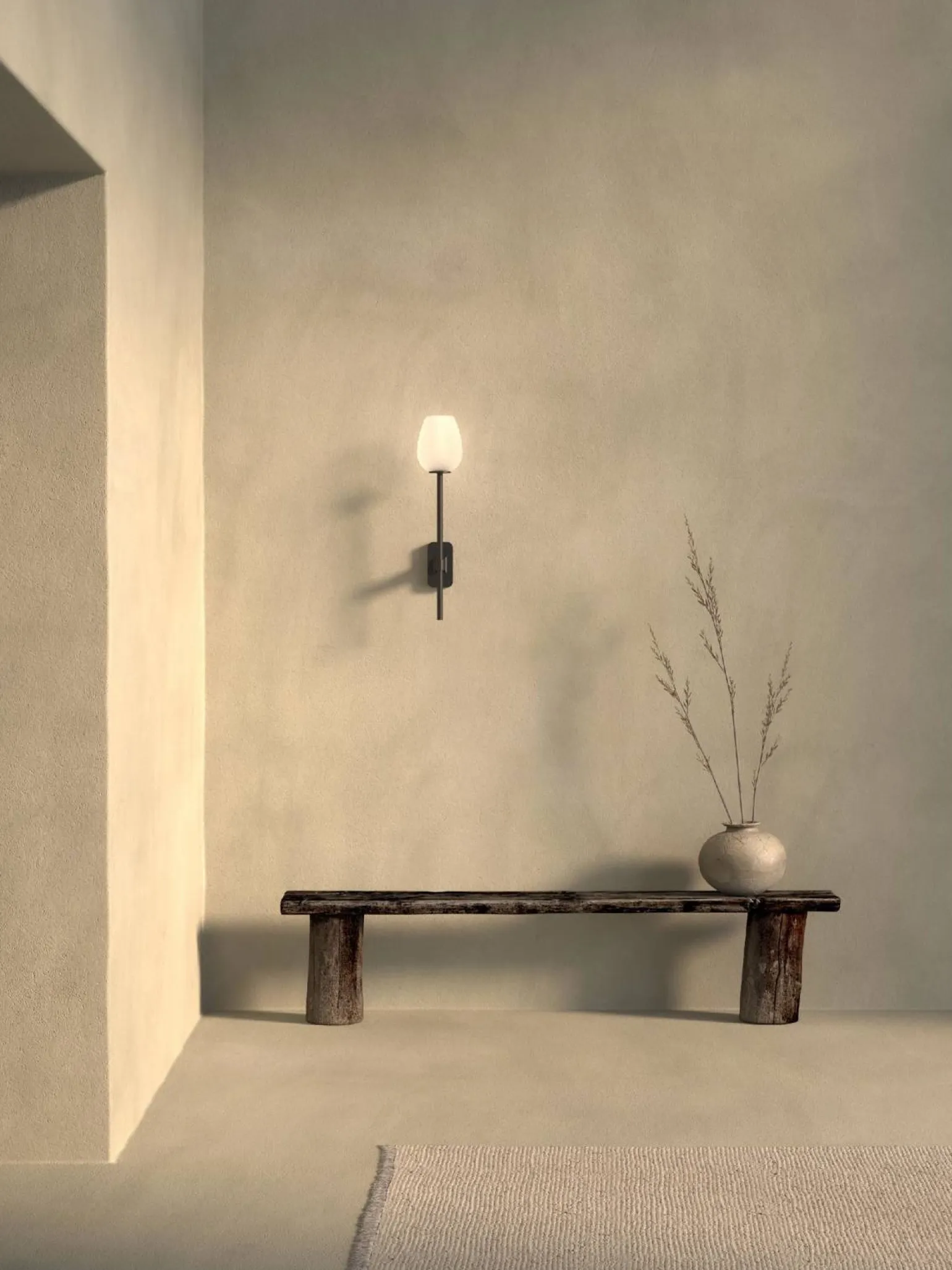 Kinkiet Tacoma Single Grande Matowy Czarny (1429006) - Astro Lighting