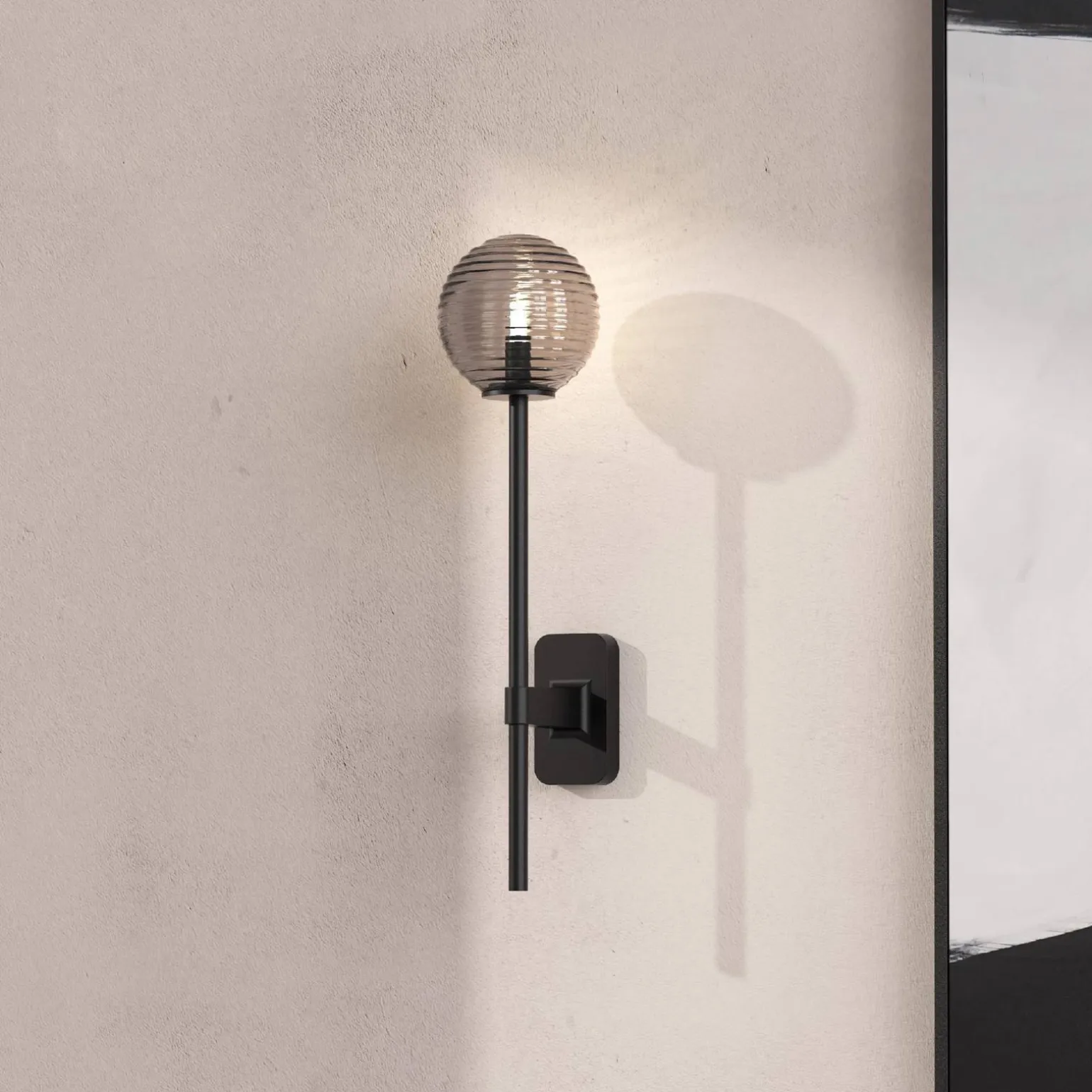 Kinkiet Tacoma Single Grande Matowy Czarny (1429006) - Astro Lighting