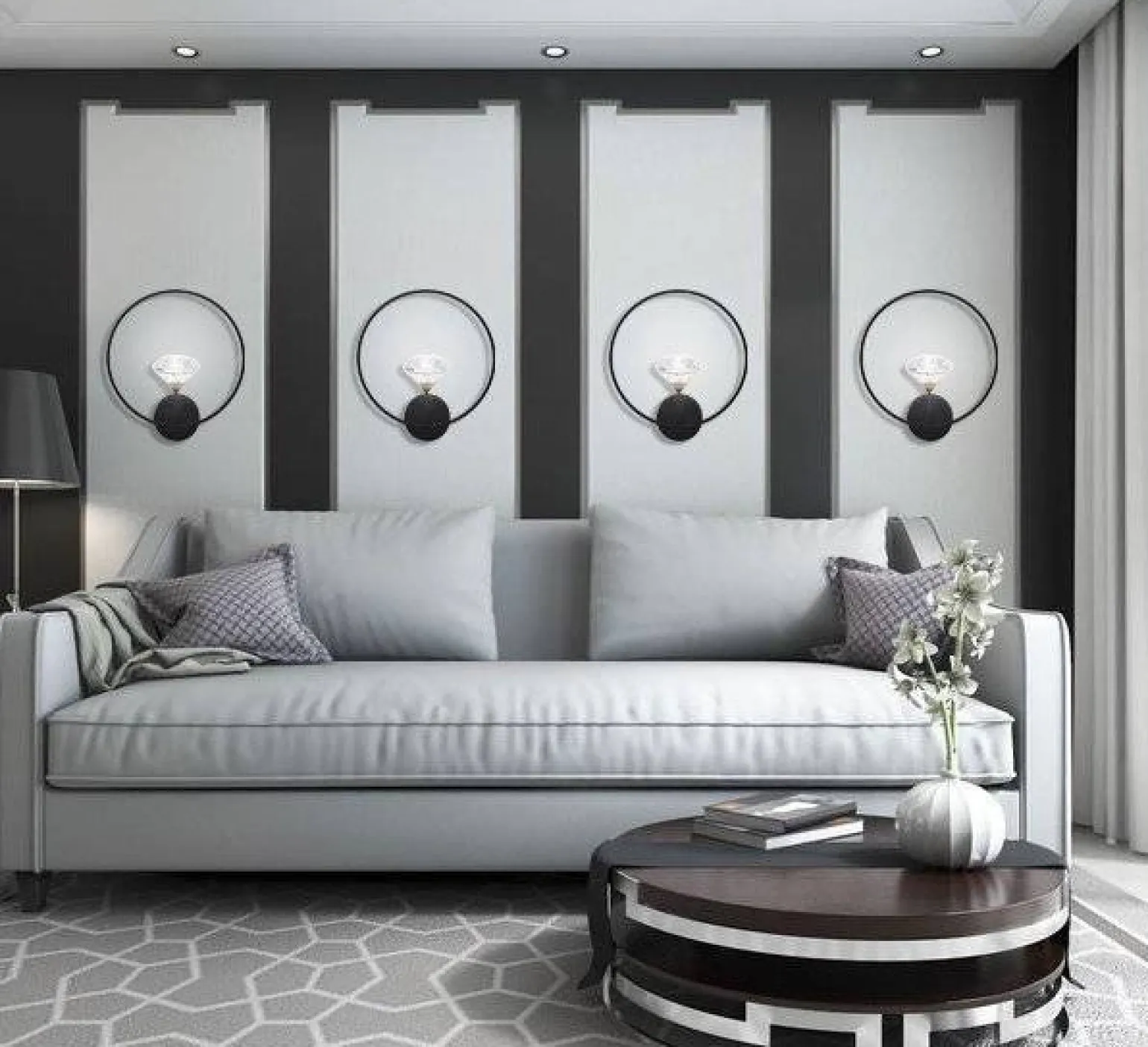 Kinkiet TIFFANY No. 1 W Altavola Design (LA059/W_black) - ALTAVOLA DESIGN