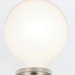 Kinkiet Torche - 2 źródła światła - Szczotkowany nikiel (QN-TORCHE-2W-BN) - Quintiesse