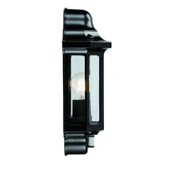 Kinkiet Traditional PIR half lantern IP44 60W (1818PIR) - Saxby