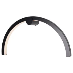 Kinkiet TRIO ARC matowy czarny IP44 (W0334) - MAXLIGHT