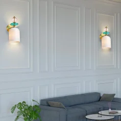 Kinkiet Tropea biały 1xE27 (LP-2004/1W WH) - Light Prestige