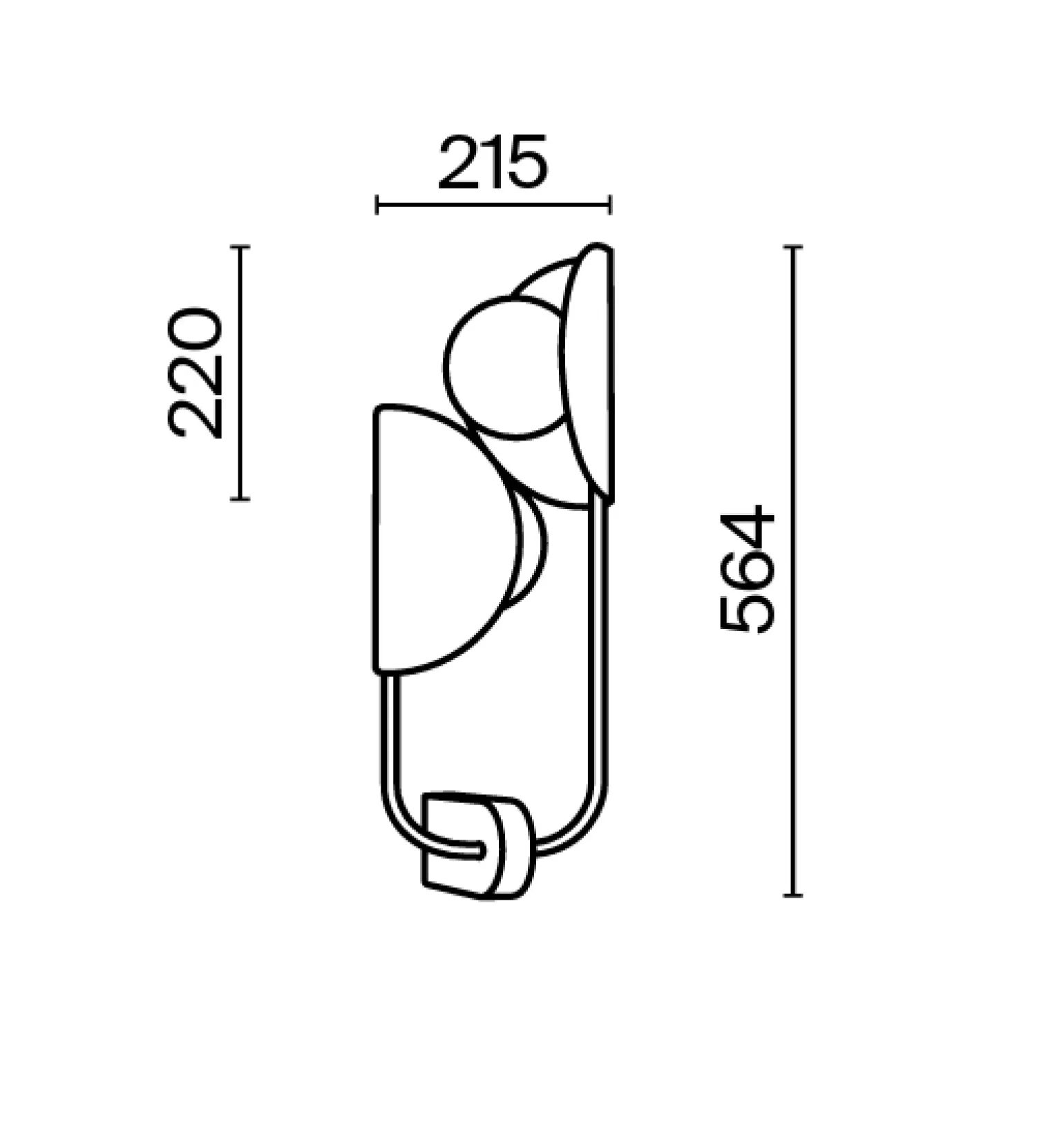 Kinkiet Tropic (MOD164WL-02BS1) - Maytoni