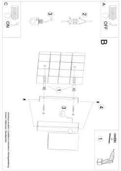 Kinkiet UTTI biały (SL.1076) - Sollux