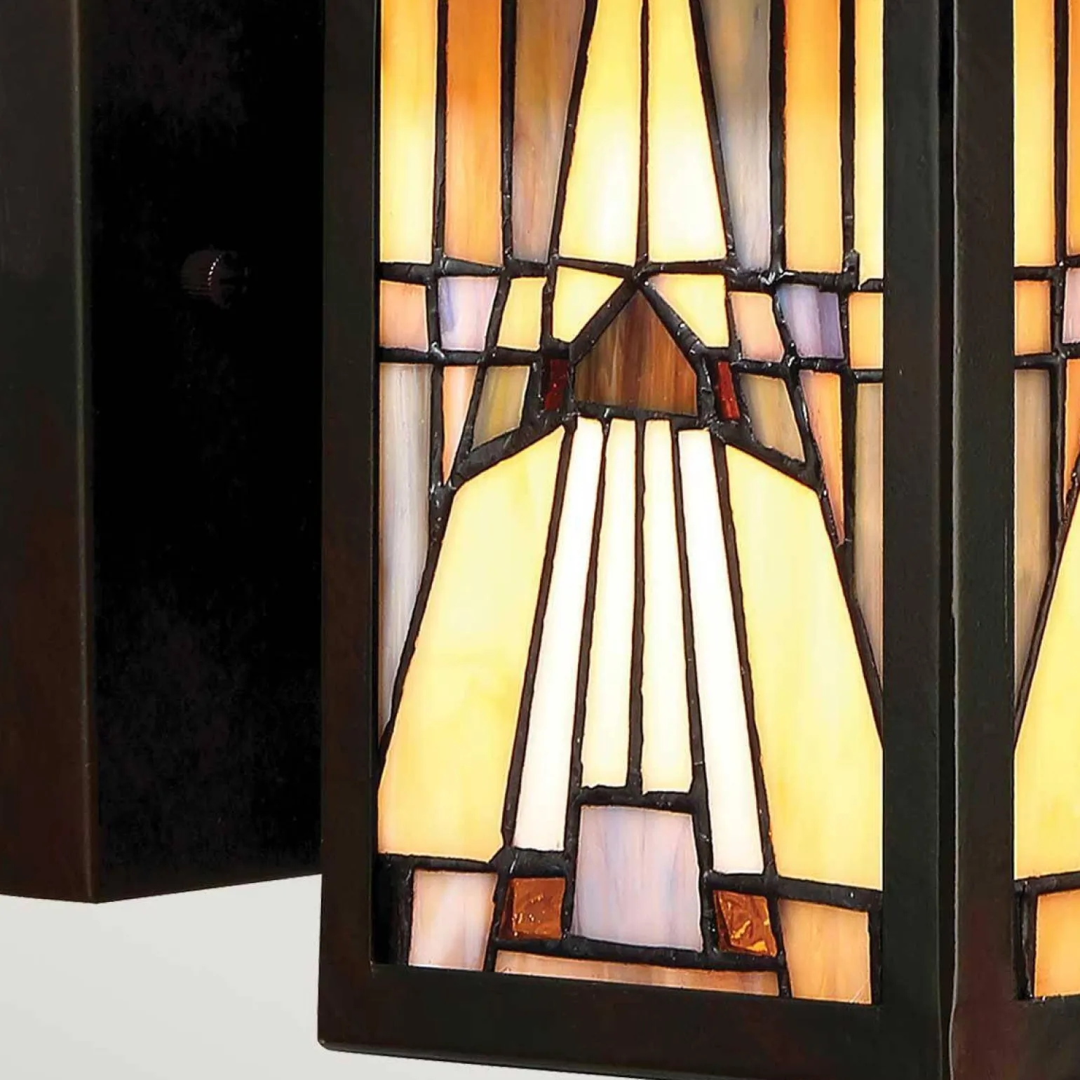 Kinkiet w stylu Art Deco Inglenook Outdoor (QZ-INGLENOOK2-S) - Elstead Lighting