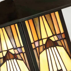 Kinkiet w stylu Art Deco Inglenook Outdoor (QZ-INGLENOOK2-S) - Elstead Lighting
