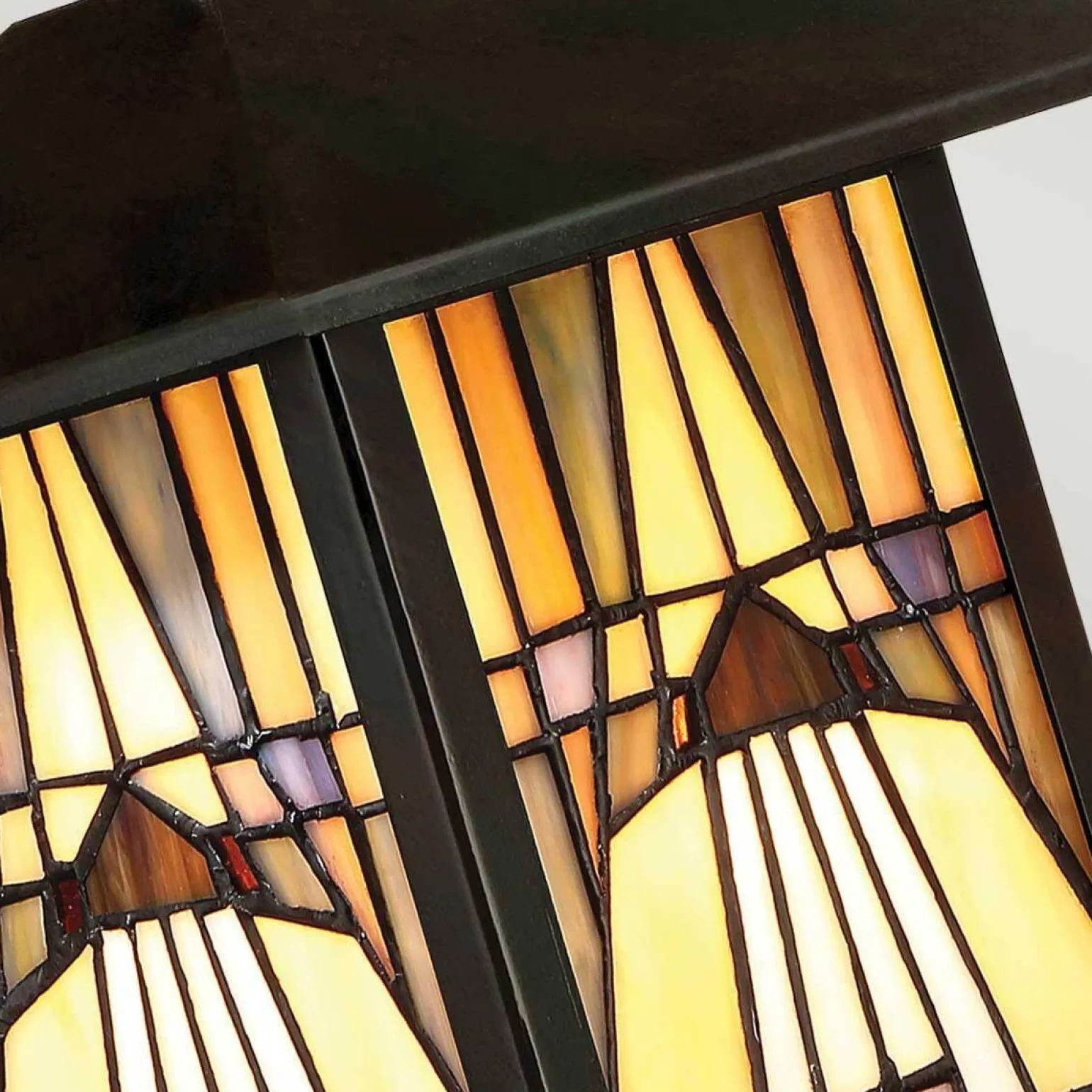 Kinkiet w stylu Art Deco Inglenook Outdoor (QZ-INGLENOOK2-S) - Elstead Lighting