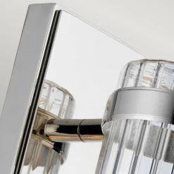 Kinkiet Wellington - 1 źródło światła - Polerowany chrom (QN-WELLINGTON1-PC) - Quintiesse