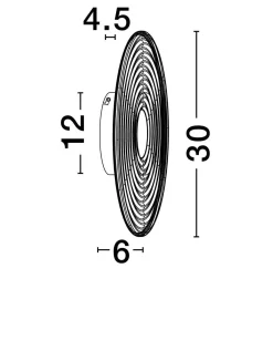 Kinkiet wewnętrzny BERMUDEZ (LE44930) - Luces Exclusivas