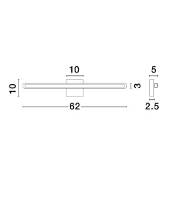 Kinkiet wewnętrzny CALACA (LE44766) - Luces Exclusivas
