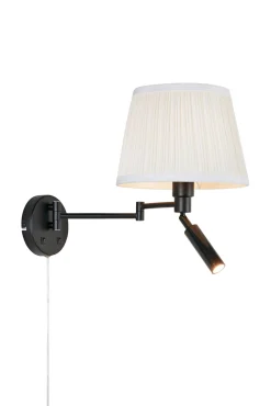 Kinkiet wewnętrzny PIVOT Wall 2L Offwhite/Black (109016) Markslojd