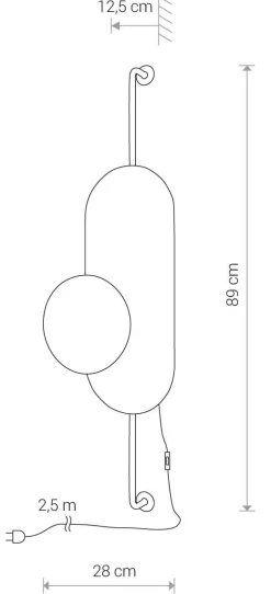 Kinkiet WHEEL LUX (8430) - Nowodvorski
