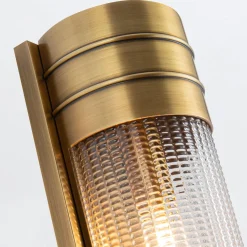 Kinkiet Willard - 2 źródła światła - Vintage mosiądz (QN-WILLARD-2WB-VBS-PG) - Quintiesse