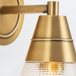 Kinkiet Willard - 1 źródło światła - Vintage mosiądz (QN-WILLARD-1WB-VBS-PG) - Quintiesse