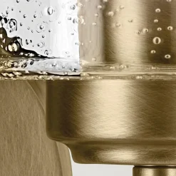 Kinkiet Winslow - 1 źródło światła - Naturalny mosiądz (KL-WINSLOW-1W-NBR) - Elstead Lighting