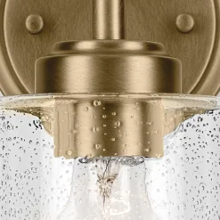 Kinkiet Winslow - 1 źródło światła - Naturalny mosiądz (KL-WINSLOW-1W-NBR) - Elstead Lighting