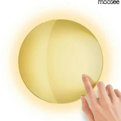 Kinkiet z dotykowym ściemniaczem SHADOW SUN 30 złota (MSE1501100500) - Moosee