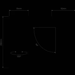 Kinkiet z wyłącznikiem Fuse 3 Toggle (1215148) - Astro Lighting