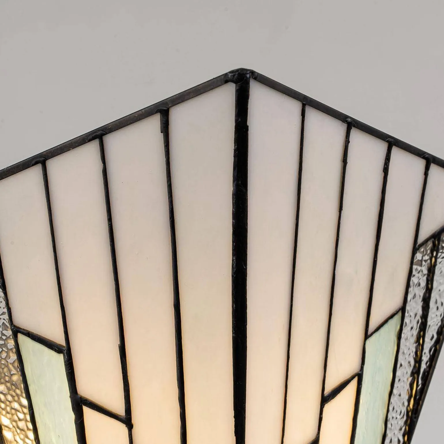 Kinkiet ze szkła witrażowego Alderley Vintage brąz (TF-ALDERLEY-WU) - Elstead Lighting