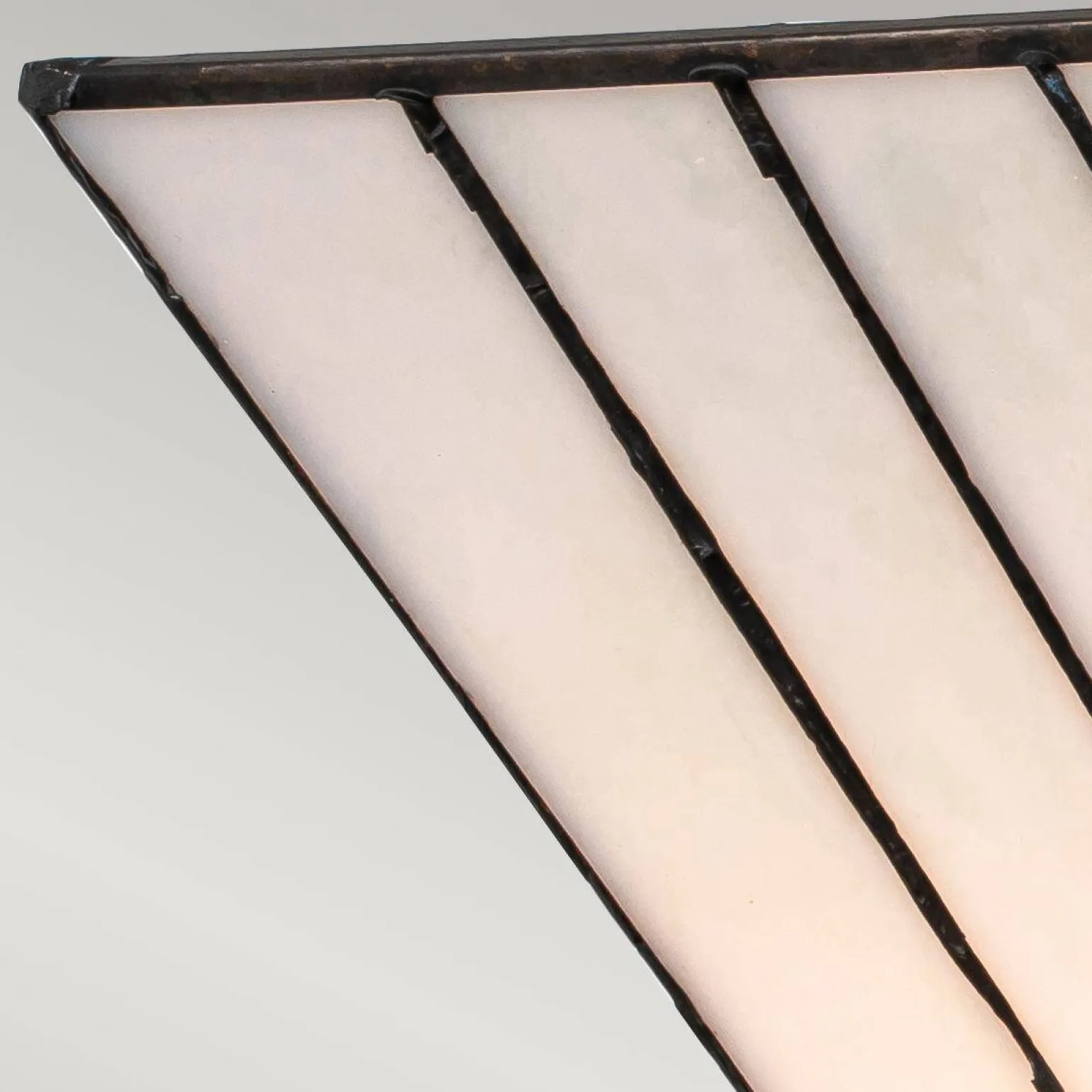 Kinkiet ze szkła witrażowego Alderley Vintage brąz (TF-ALDERLEY-WU) - Elstead Lighting