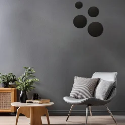 Kinkiet ze zmienną barwą światła Kinkiet Disk 12W 3CCT IP65 Czarny (ML1286) - Milagro