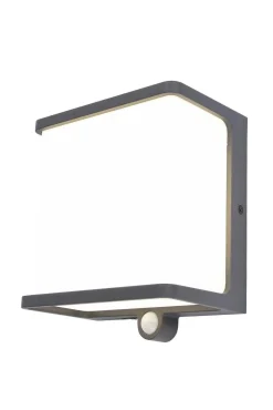 Kinkiet Zew. DOBLO Kol. Szary 4000K (6943701125) - Lutec