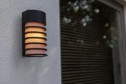 Kinkiet Zew. FULTON Kol. Czarny K (5207601012) - Lutec