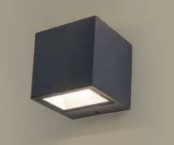 Kinkiet Zew. GEMINI Kol. Czarny 3000K (5189125012) - Lutec