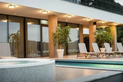 Kinkiet zewnętrzny / plafon NORDLAND 7120 WHITE 2xLED E27 LED 2 X 9W NO Norlys